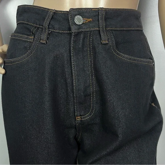 NEW WEWOREWHAT REVOLVE HIGH-WAISTED JEANS - Picture 3 of 8